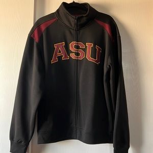 ASU Devils Zip Fleece lined Jacket Medium. New without tags